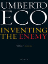 Cover image for Inventing the Enemy